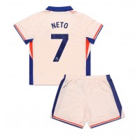 Maglia Calcio Chelsea Pedro Neto #7 Seconda Divisa Bambino 2024-25 Manica Corta (+ pantaloncini)